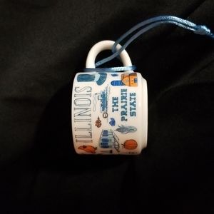 Starbucks collection ornament Illinois